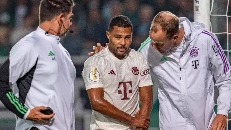 Bayern Münih, Serge Gnabry'nin kolunun kırıldığını açıkladı!
