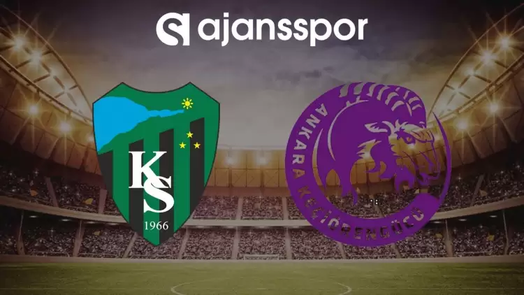 Kocaelispor - Keçiörengücü maçının canlı yayın bilgisi ve maç linki