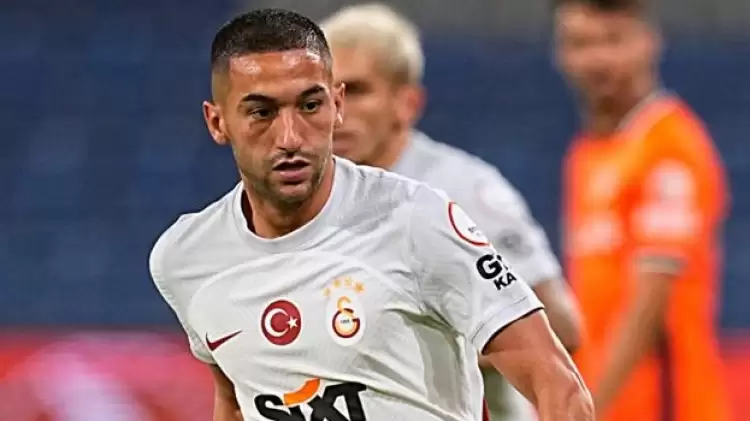 Galatasaray'da Hakim Ziyech antrenmanda yer almadı! ManU maçında...