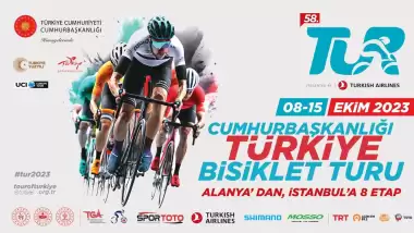 Alanya-Antalya'da bisiklet turu heyecanı! 