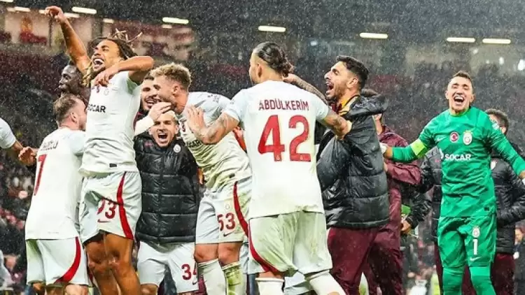 Galatasaray, United zaferiyle 32 Süper Lig maçı parası kazandı