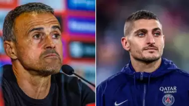 Luis Enrique'den Verratti'ye ağır sözler!