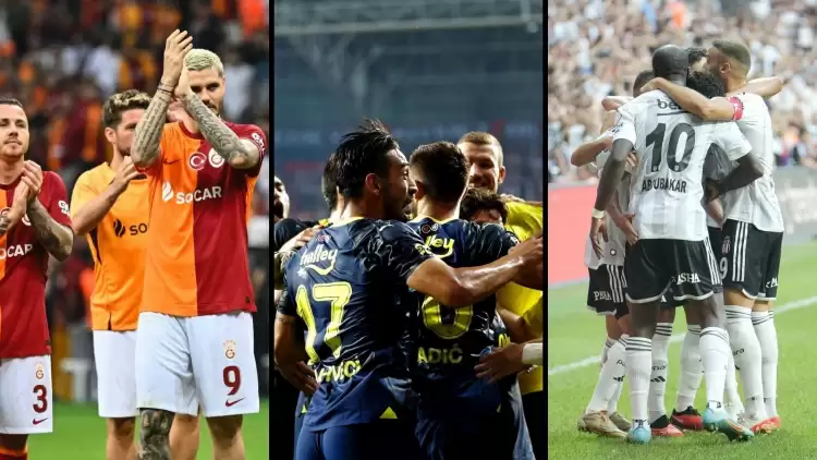 Galatasaray, Fenerbahçe ve Beşiktaş gruplarda ne kadar kazandı?