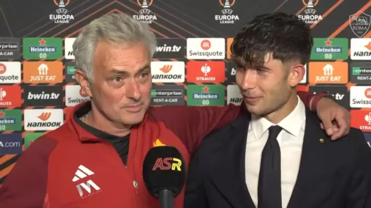 Jose Mourinho'dan Francesco D'Alessio açıklaması: "Aferin evlat"