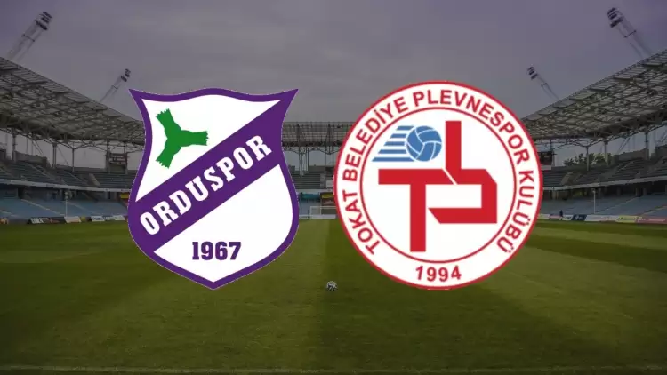 CANLI| Orduspor 1967 - Tokat Plevnespor maçını canlı izle (Şifresiz Maç Linki)