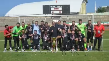 Ampute Futbol Türkiye Kupası'nda şampiyon belli oldu