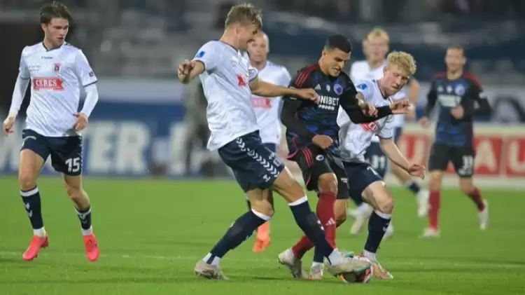 Galatasaray'ın rakibi son saniyede sevindi! Aarhus 1-1 Kopenhag (Yazılı Özet)