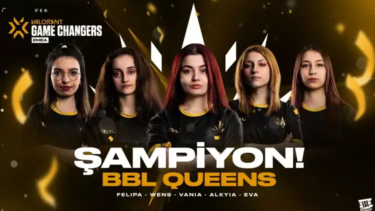 BBL Queens, Game Changers EMEA Series III'te namağlup Avrupa şampiyonu!