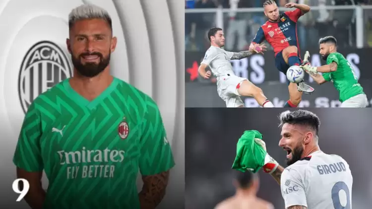 Milan, Giroud'un kaleci formalarını satışa çıkardı
