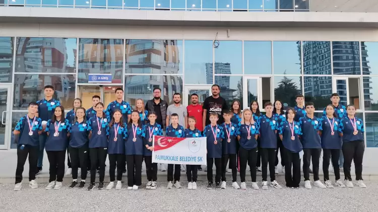 Pamukkaleli sporculardan büyük başarı