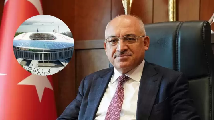 Mehmet Büyükekşi'den Beşiktaş'a stat yanıtı: "G.Saray ve F.Bahçe statları kesin değil"