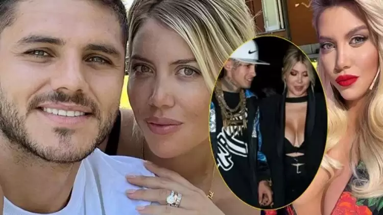 Wanda Nara, L-Gante ile buluşunca Mauro Icardi çılgına döndü!