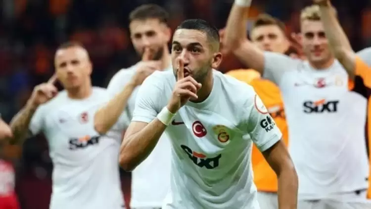 Galatasaray, Hakim Ziyech'in Milli Takım yerine İstanbul'da kalmasını istedi!