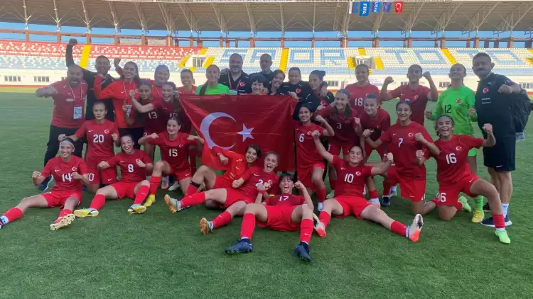 Kız U-17 Milli Takımı gruptan çıktı