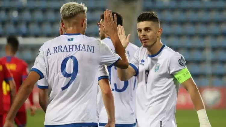 Kosova'nın Andorra'yı 3-0 yendiği maçta Rashica yıldızlaştı!