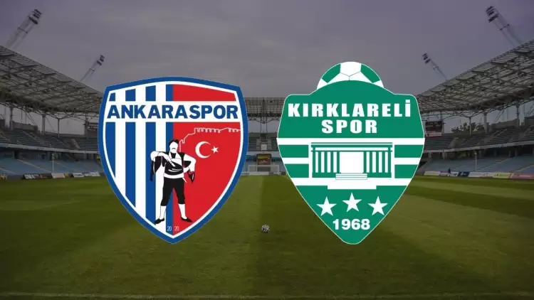 CANLI| Ankaraspor - Kırklarelispor maçını canlı izle (Şifresiz Maç Linki)