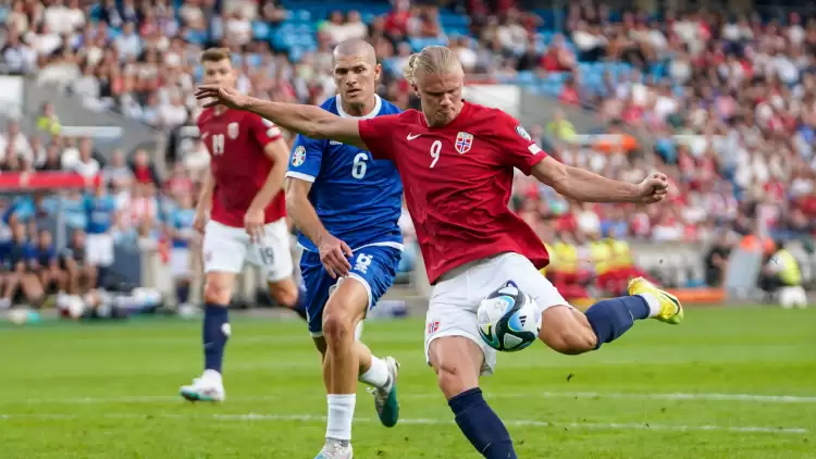 Erling Haaland, Norveç’in en golcü 2. futbolcusu oldu