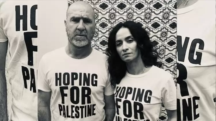 Katliamlara sessiz kalmayan Eric Cantona'dan "Özgür Filistin" çağrısı