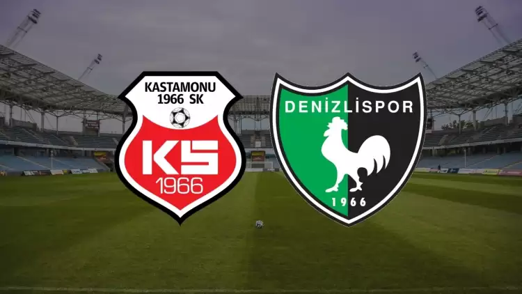 CANLI| Kastamonuspor- Denizlispor maçını canlı izle (Şifresiz Maç Linki)