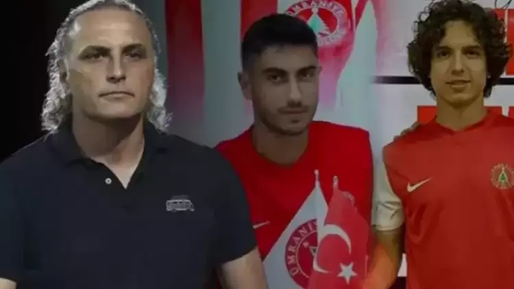 Ümraniyespor'da Mustafa Gürsel'den Emre Demir ve Siraçhan Nas Açıklaması