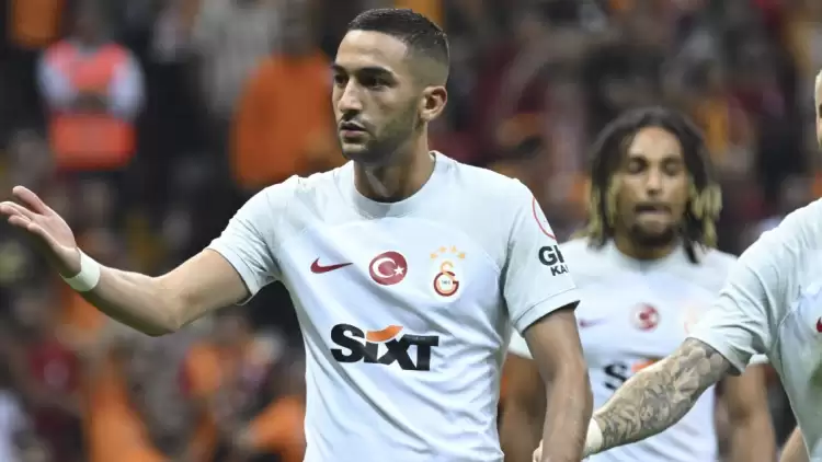 Galatasaray'da Hakim Ziyech, Beşiktaş maçının kadrosunda yer almadı