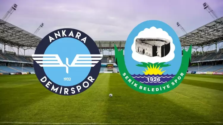 CANLI| Ankara Demirspor - Serik Belediyespor maçını canlı izle (Şifresiz Maç Linki)