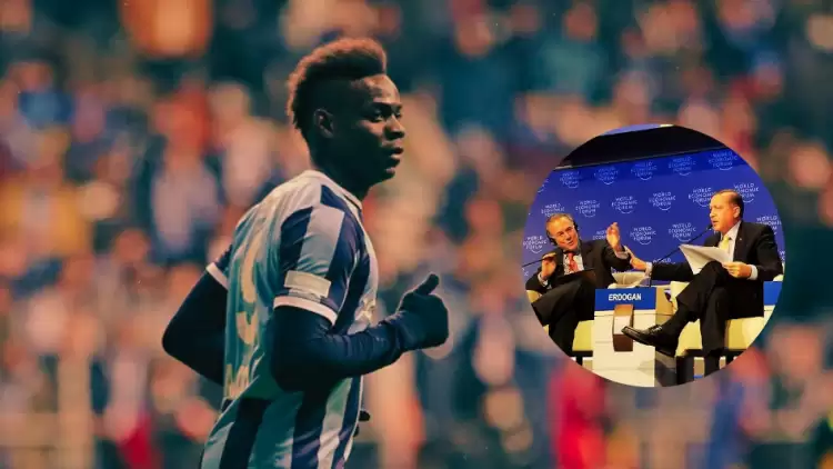 Mario Balotelli, Cumhurbaşkanı Erdoğan'ın "One Minute" videosunu paylaştı!