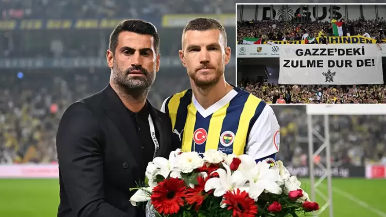 Kadıköy'de Volkan Demirel, Hatayspor ve Filistin'e destek; İsrail'e tepki