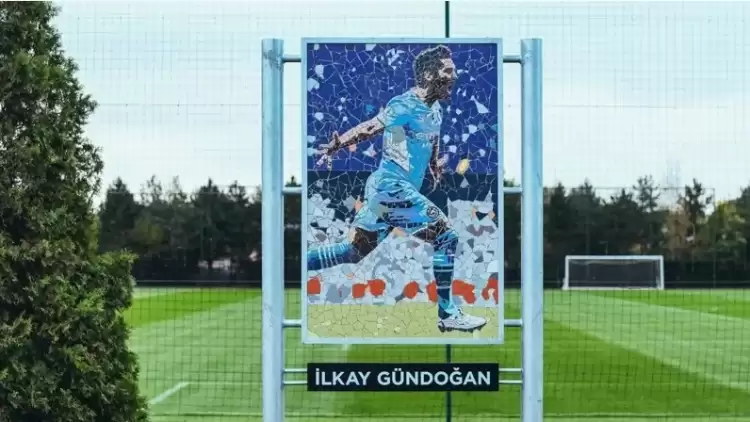 Manchester City, eski kaptanı İlkay Gündoğan'ın adını antrenman sahasına verdi