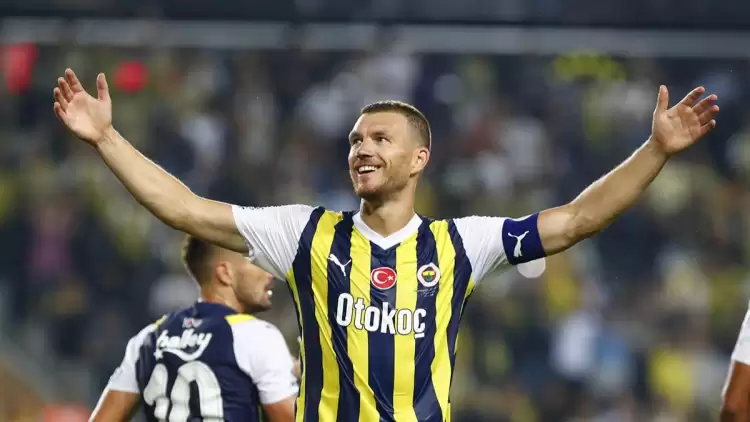 Fenerbahçeli Edin Dzeko'dan şaşırtan performans: 9 katına çıkardı