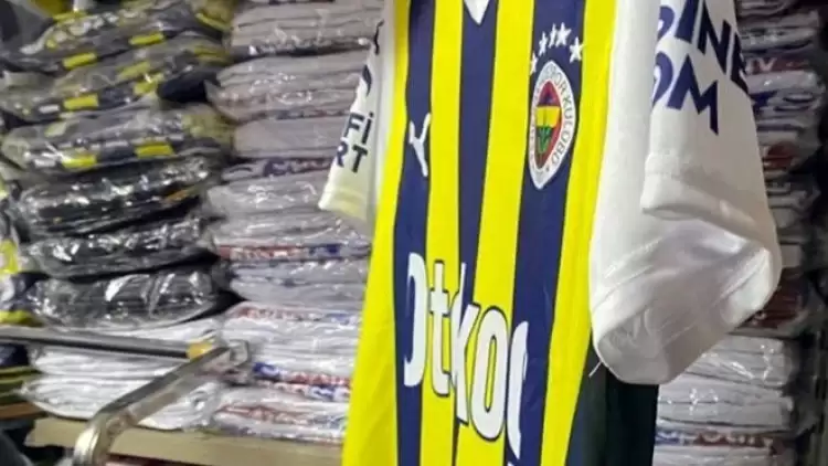 Fenerbahçe'den sahte forma operasyonu