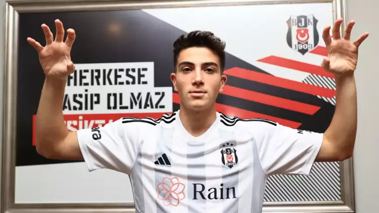 Beşiktaş, Yakup Arda Kılıç’la profesyonel sözleşme imzalandığını açıkladı!