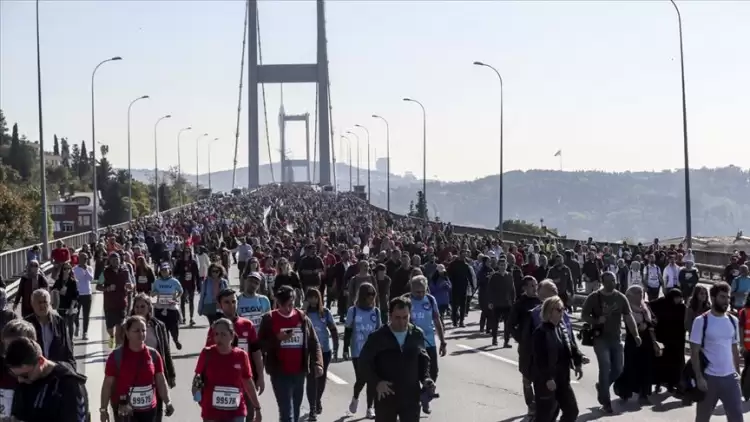 45. İstanbul Maratonu nedeniyle araç trafiğine kapatılacak yollar ve alternatif güzergahlar