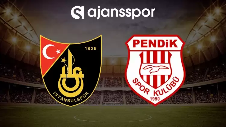 İstanbulspor - Pendikspor maçının canlı yayın bilgisi ve maç linki