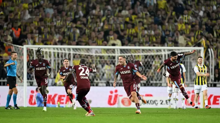 Fenerbahçe - Trabzonspor: 2-3 (Maç sonucu - yazılı özet)