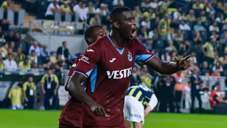 Trabzonspor'un golcüsü Paul Onuachu, Fenerbahçe Maçını Değerlendirdi