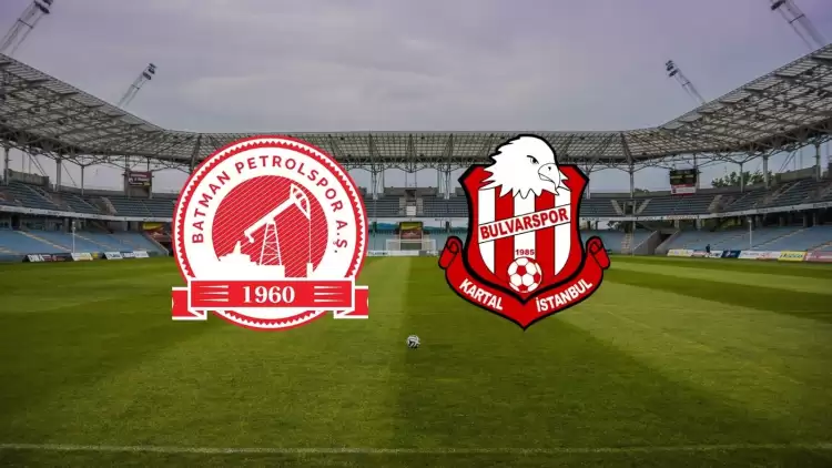 CANLI| Batman Petrolspor - Bulvarspor maçı yayın bilgisi ve saati