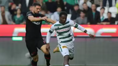 Konyaspor, 1 puanı 90+7'de kaptı