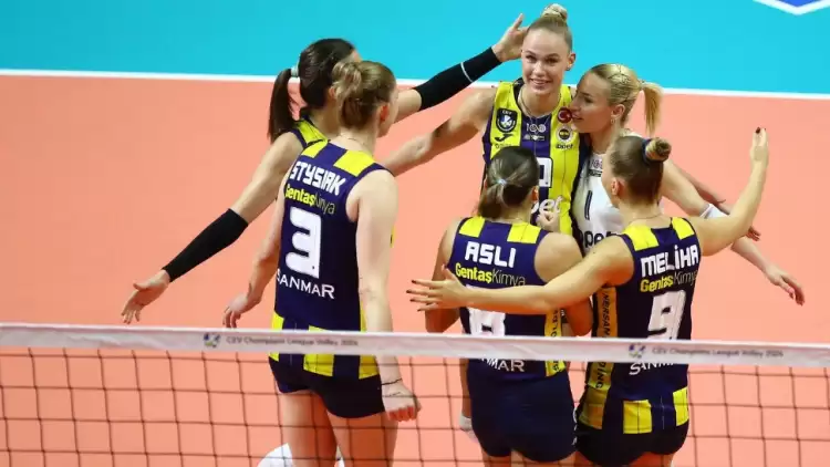 Fenerbahçe Opet, CEV Şampiyonlar Ligi'nde Calcit Kamnik'i 3-0 yendi