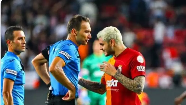 Hatayspor-Galatasaray maçında Icardi'nin yerde kaldığı pozisyonda penaltı var mı?