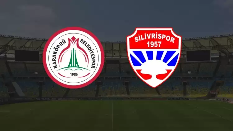 CANLI| Karaköprü Belediyespor - Silivrispor maçı yayın bilgisi ve saati 