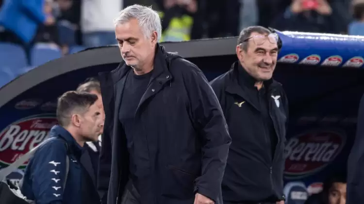 Lazio - Roma derbisi sonrası Sarri'den çarpıcı Mourinho sözleri