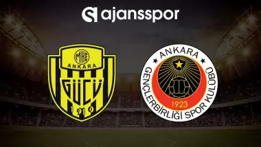 CANLI | MKE Ankaragücü - Gençlerbirliği