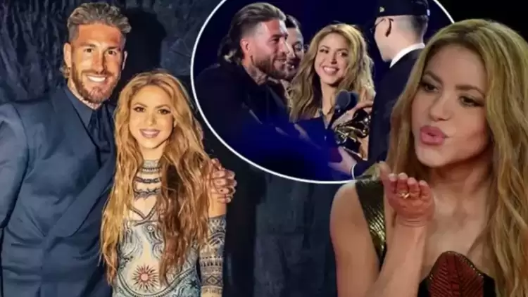 Sergio Ramos El Clasico'yu saha dışında sürdürüyor! Shakira'nın ödülü Ramos'tan...