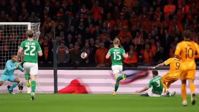 Wout Weghorst  Hollanda'yı Euro 2024'e taşıdı