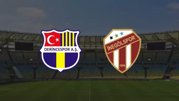 CANLI| Derincespor - İnegölspor maçı yayın bilgisi ve saati 