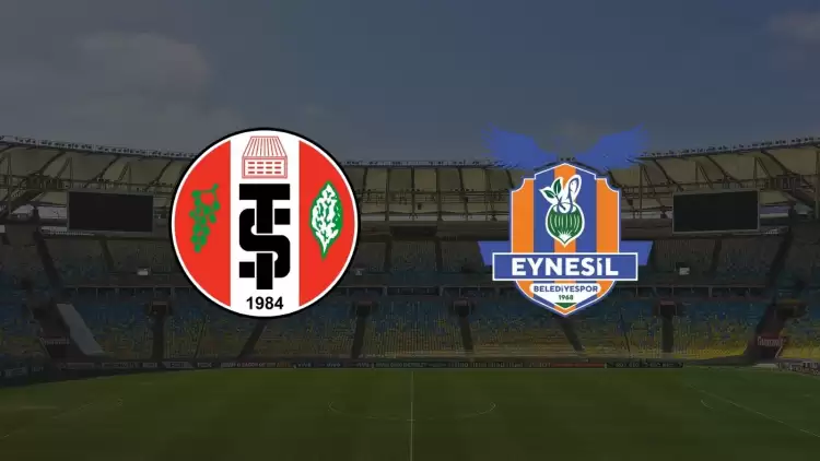 CANLI| Turgutluspor - Eynesil Belediyespor maçı yayın bilgisi ve saati 