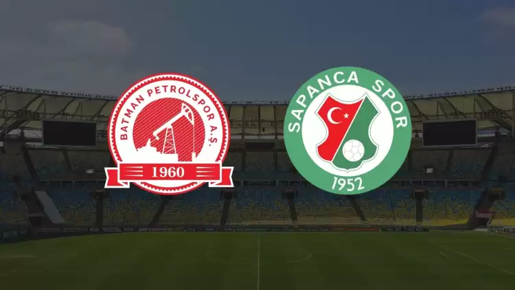 CANLI| Batman Petrolspor - Sapanca Gençlikspor maçı yayın bilgisi ve saati 