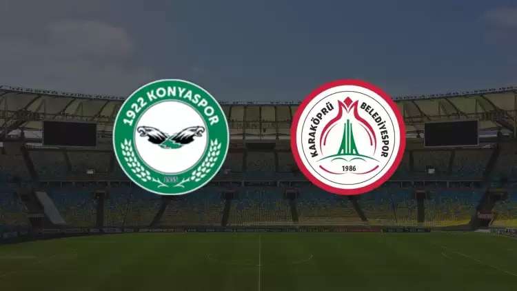 CANLI| 1922 Konyaspor - Karaköprü Belediyespor maçı yayın bilgisi ve saati 