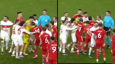 Maç sonu kavga çıktı!